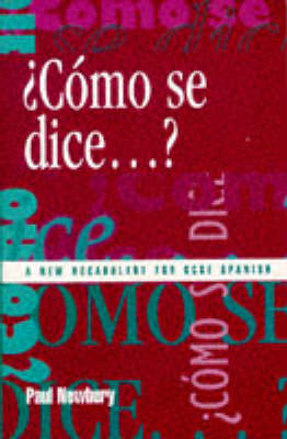 Book cover for Como Se Dice...?