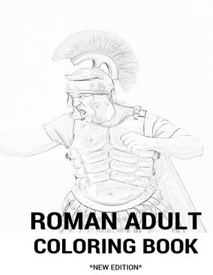 Book cover for Roman Adult Coloring Book