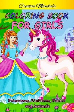 Cover of Coloring Book for Girls Ages 4-8