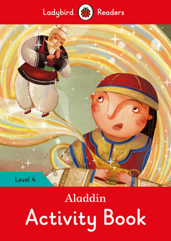 Book cover for Aladdin Activity Book - Ladybird Readers Level 4