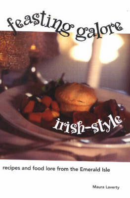 Book cover for Feasting Galore Irish-Style