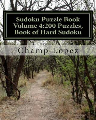 Book cover for Sudoku Puzzle Book Volume 4