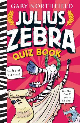 Book cover for Julius Zebra Quiz Book