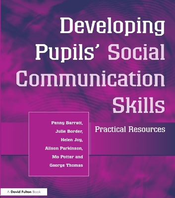 Book cover for Developing Pupils Social Communication Skills