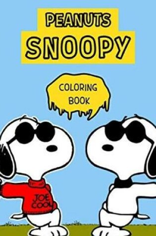 Cover of Peanuts Snoopy Coloring Book