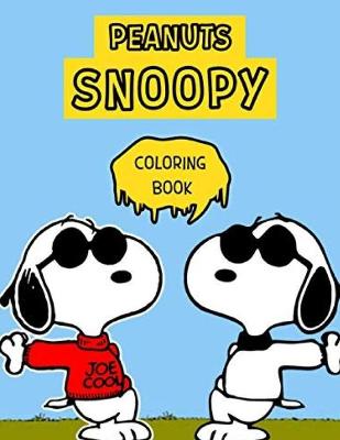 Book cover for Peanuts Snoopy Coloring Book