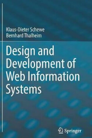 Cover of Design and Development of Web Information Systems