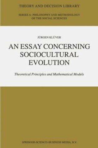 Cover of An Essay Concerning Sociocultural Evolution