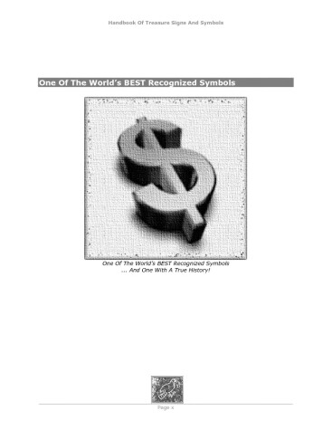 Cover of Handbook of Treasure Signs & Symbols