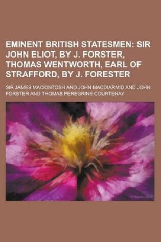 Cover of Eminent British Statesmen