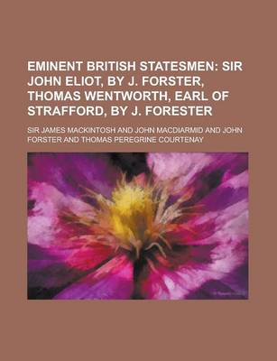 Book cover for Eminent British Statesmen