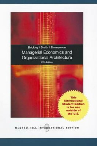 Cover of Managerial Economics N Orgn Architecture