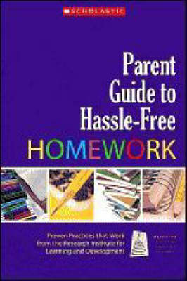 Book cover for Parent Guide to Hassle-Free Homework