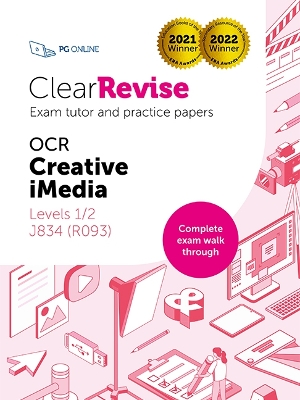 Book cover for ClearRevise Exam Tutor OCR iMedia J834