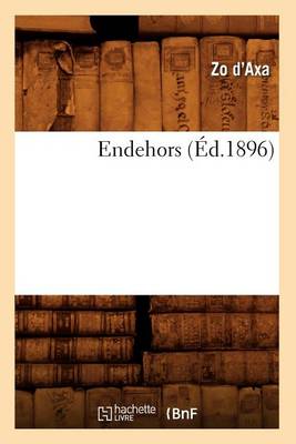Book cover for Endehors (Ed.1896)