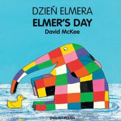 Book cover for Elmer's Day (polish-english)