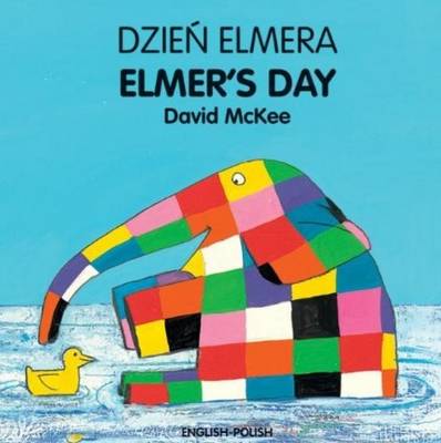 Book cover for Elmer's Day (English-Polish)