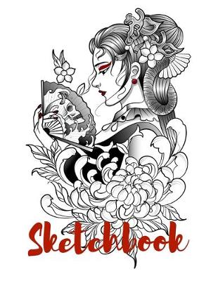 Book cover for Sketchbook-Fashion Notebook for Drawing, Writing, Painting, Sketching, Doodling- 200 Pages, 8.5x11 High Premium White Paper