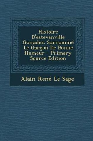 Cover of Histoire D'Estevanville Gonzalez