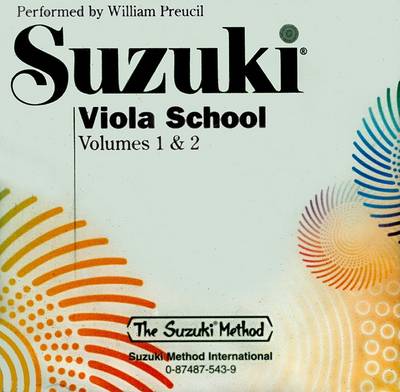 Book cover for Suzuki Viola School 1 & 2 CD