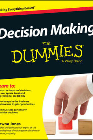 Cover of Decision Making For Dummies