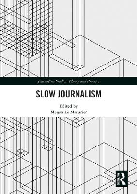 Book cover for Slow Journalism