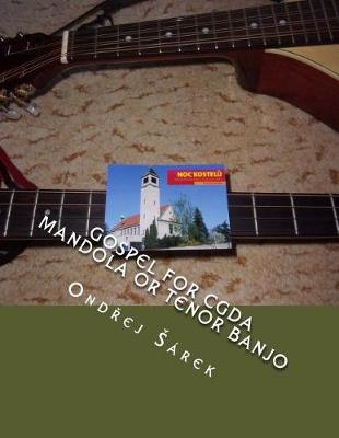 Book cover for Gospel for CGDA Mandola or Tenor Banjo