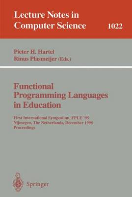 Cover of Functional Programming Languages in Education