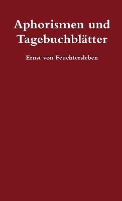 Book cover for Aphorismen und Tagebuchblatter