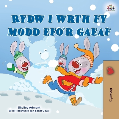 Cover of I Love Winter (Welsh Children's Book)