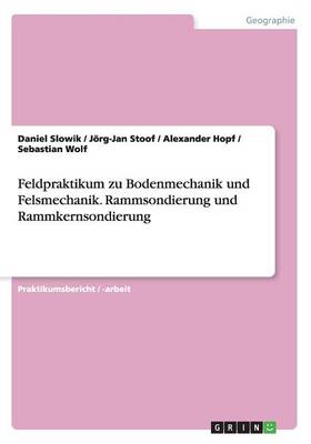 Book cover for Feldpraktikum zu Bodenmechanik und Felsmechanik. Rammsondierung und Rammkernsondierung