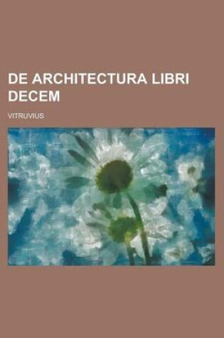 Cover of de Architectura Libri Decem