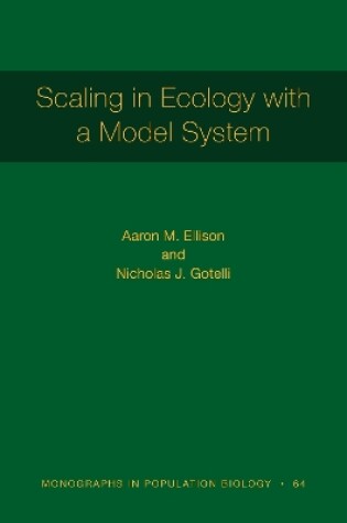 Cover of Scaling in Ecology with a Model System