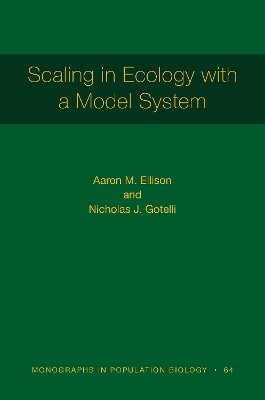 Book cover for Scaling in Ecology with a Model System