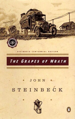 Book cover for The Grapes of Wrath