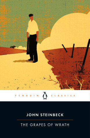 Book cover for The Grapes of Wrath