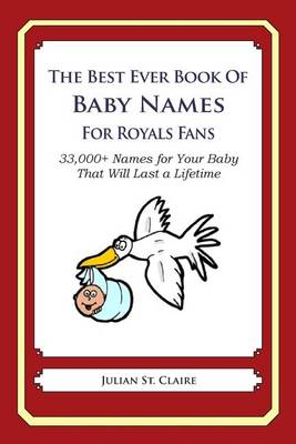 Book cover for The Best Ever Book of Baby Names for Royals Fans