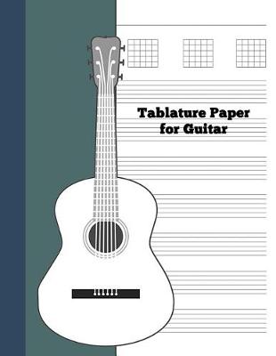 Book cover for Tablature Paper for Guitar