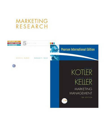 Book cover for Valuepack:Marketing Research & SPSS 13.0 Student CD Pkg/Marketing Management:International Edition