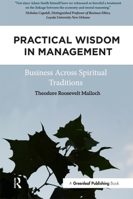 Book cover for Practical Wisdom in Management