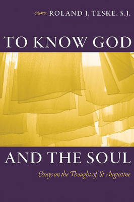 Book cover for To Know God and the Soul