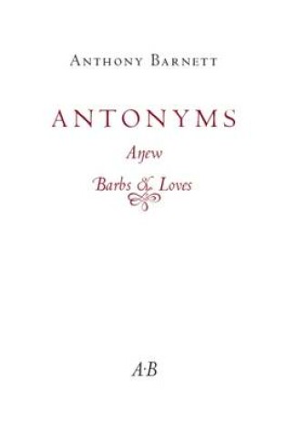 Cover of Antonyms Anew