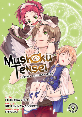 Book cover for Mushoku Tensei: Jobless Reincarnation (Manga) Vol. 9