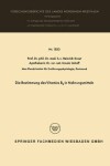 Book cover for Die Bestimmung Des Vitamins B6 in Nahrungsmitteln