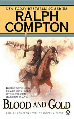 Book cover for Ralph Compton Blood and Gold