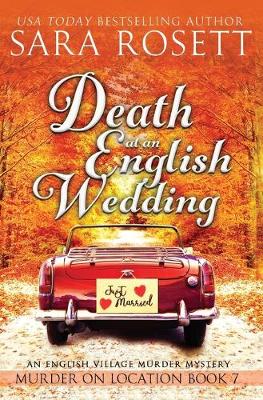Book cover for Death at an English Wedding