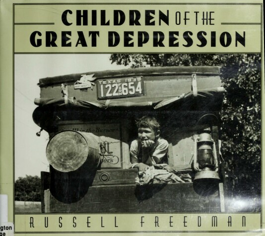 Book cover for Children of the Great Depression