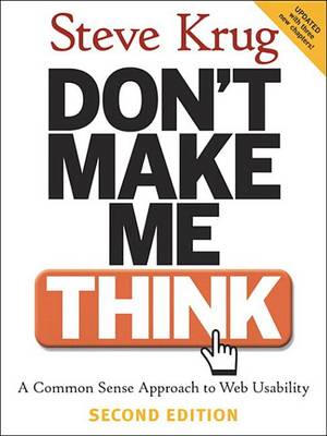 Book cover for Don't Make Me Think