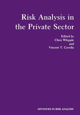 Book cover for Risk Analysis in the Private Sector