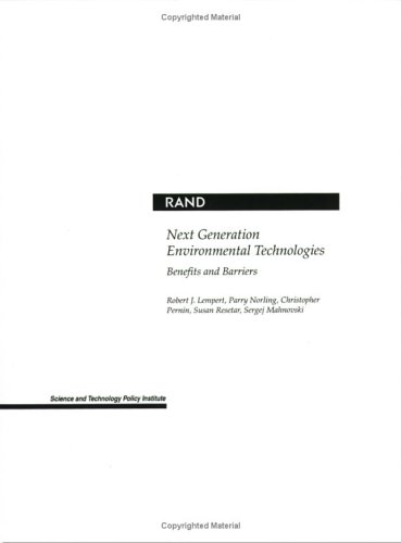 Book cover for Next Generation Environmental Technologies